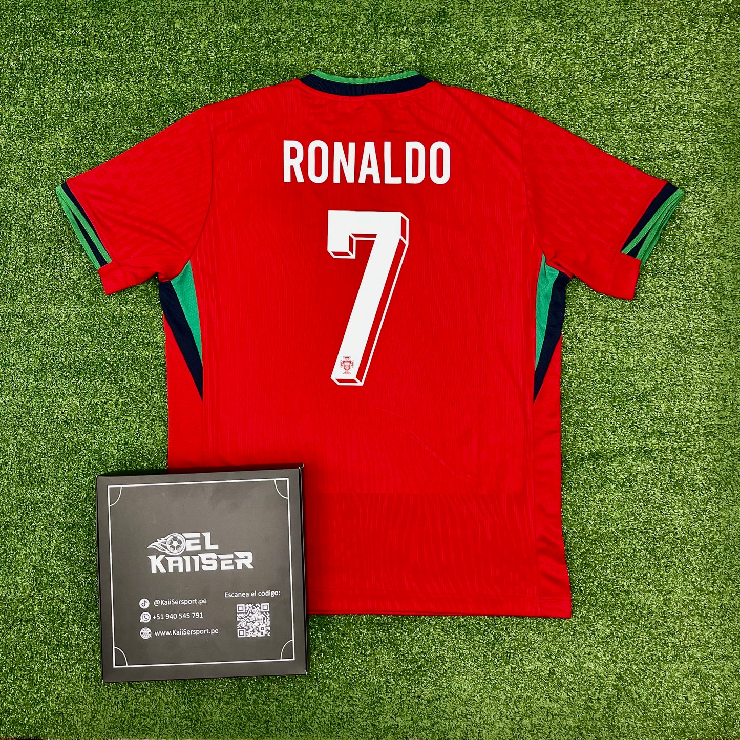 Camiseta de la Selección Portuguesa Eurocopa 2024 (Ver. Nacional) - Hombre - Oficial