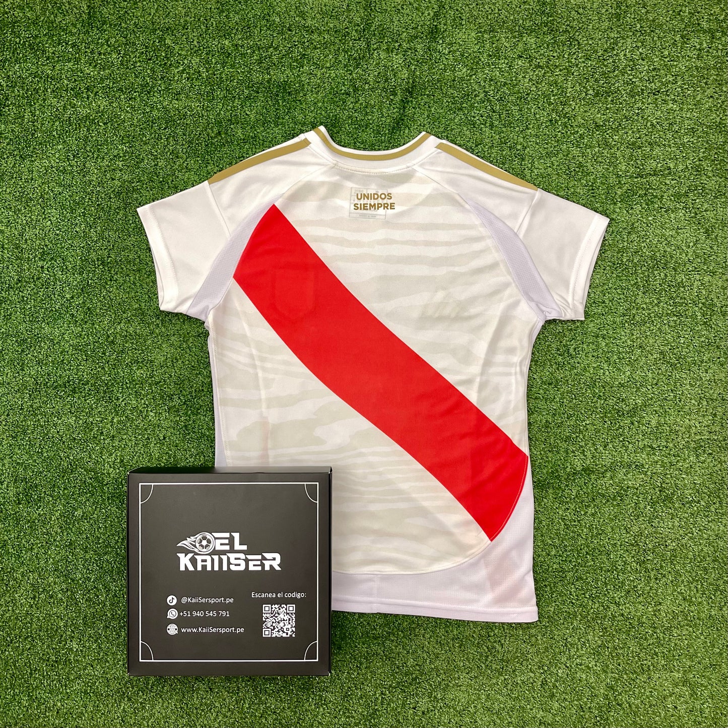 Camiseta de la Selección Peruana Copa América 2024 (Ver. Nacional) - Mujer - Oficial