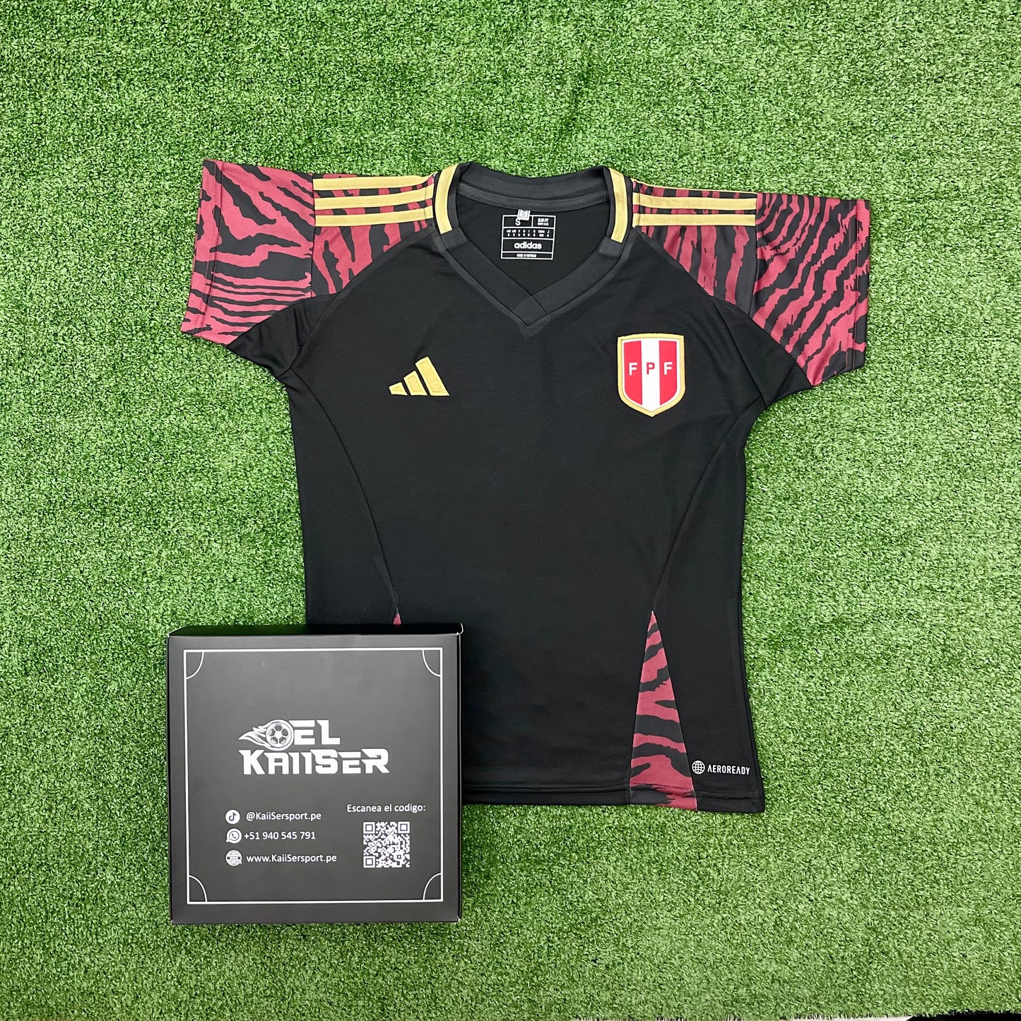 Camiseta de la Selección Peruana Copa América 2024 (Ver. Nacional) - Mujer - Alterna