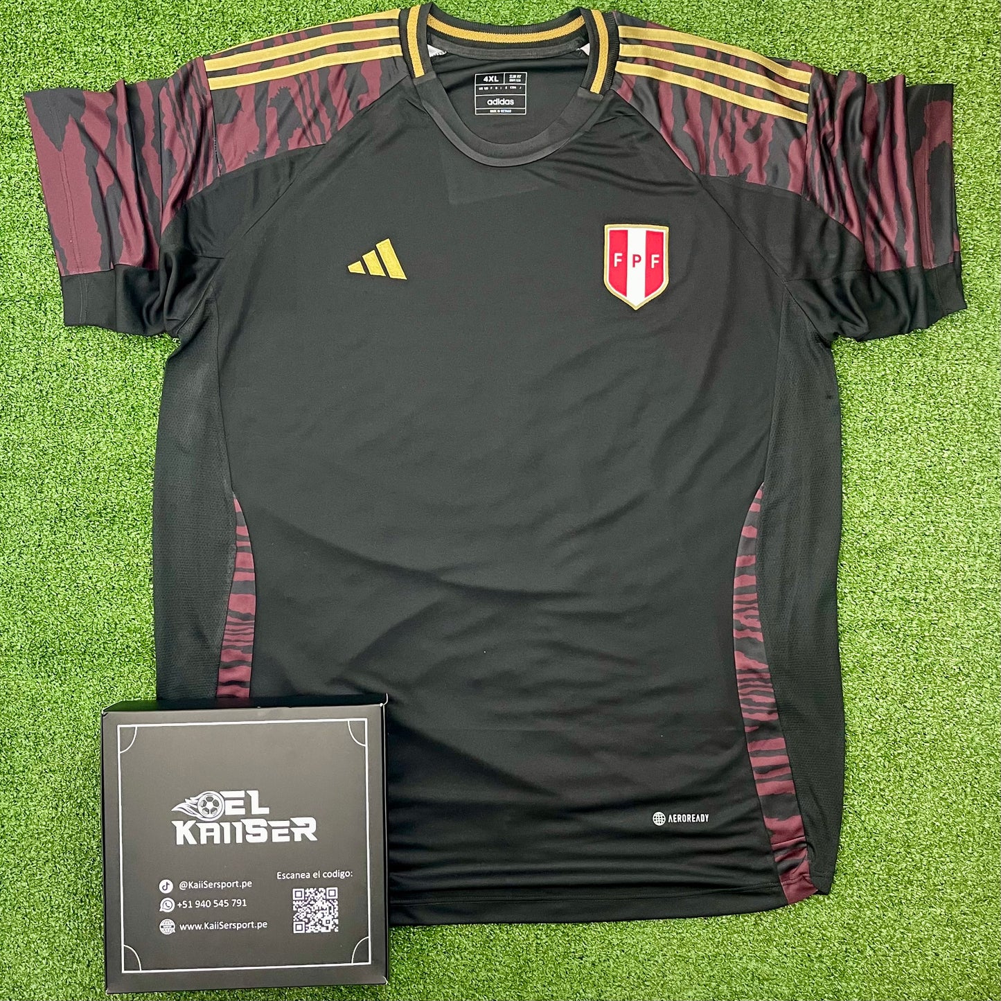 Camiseta de la Selección Peruana Copa América 2024 (Ver. Nacional) - Hombre - Alterna