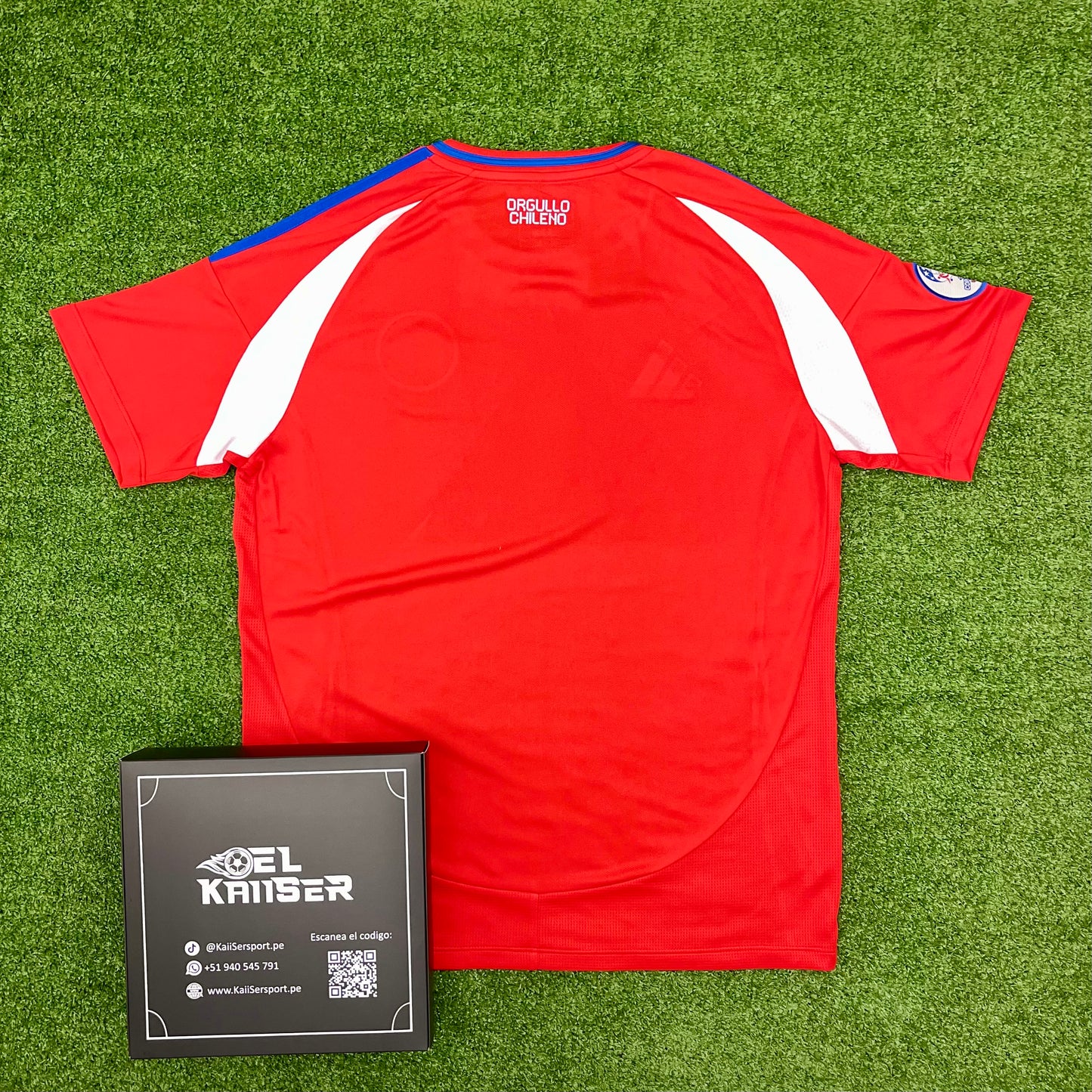 Camiseta de la Selección Chilena Copa América 2024 (Ver. Nacional) - Hombre - Oficial