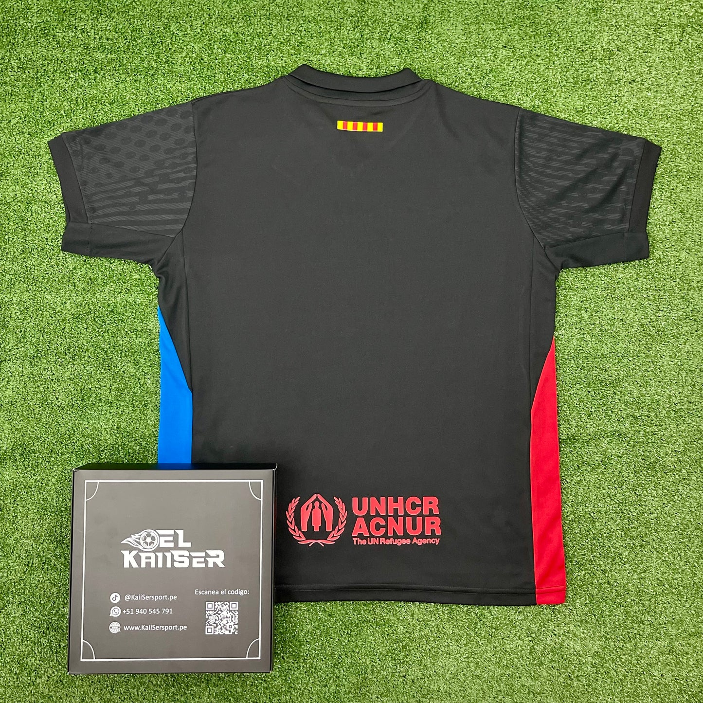 Camiseta de Barcelona FC 2024/25 (ver. Importada) - Hombre - Alterna - Negra