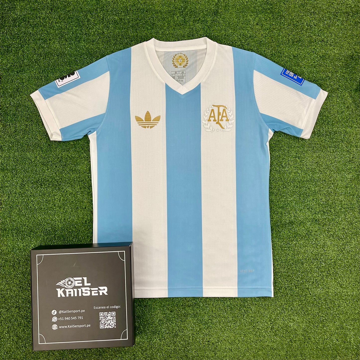 Camiseta de Aniversario de la Selección Argentina 2024 (Ver. Importada) - Hombre - Oficial