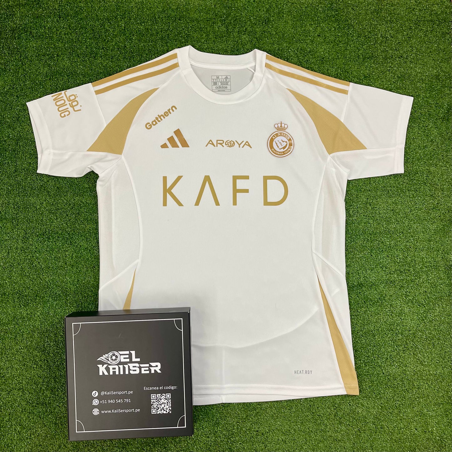 Camiseta del Al-Nassr 2024/25 (Ver. Importada) - Hombre - Alterna