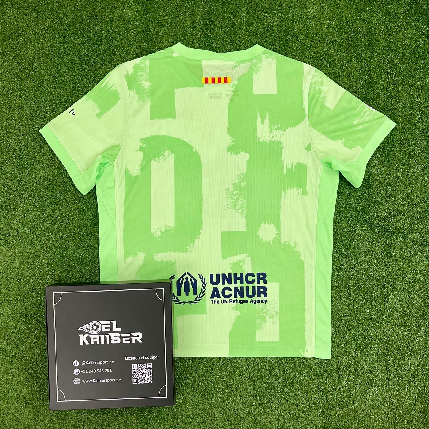 Camiseta de Barcelona FC 2024/25 (Ver. Importada) - Hombre - Alterna - Verde