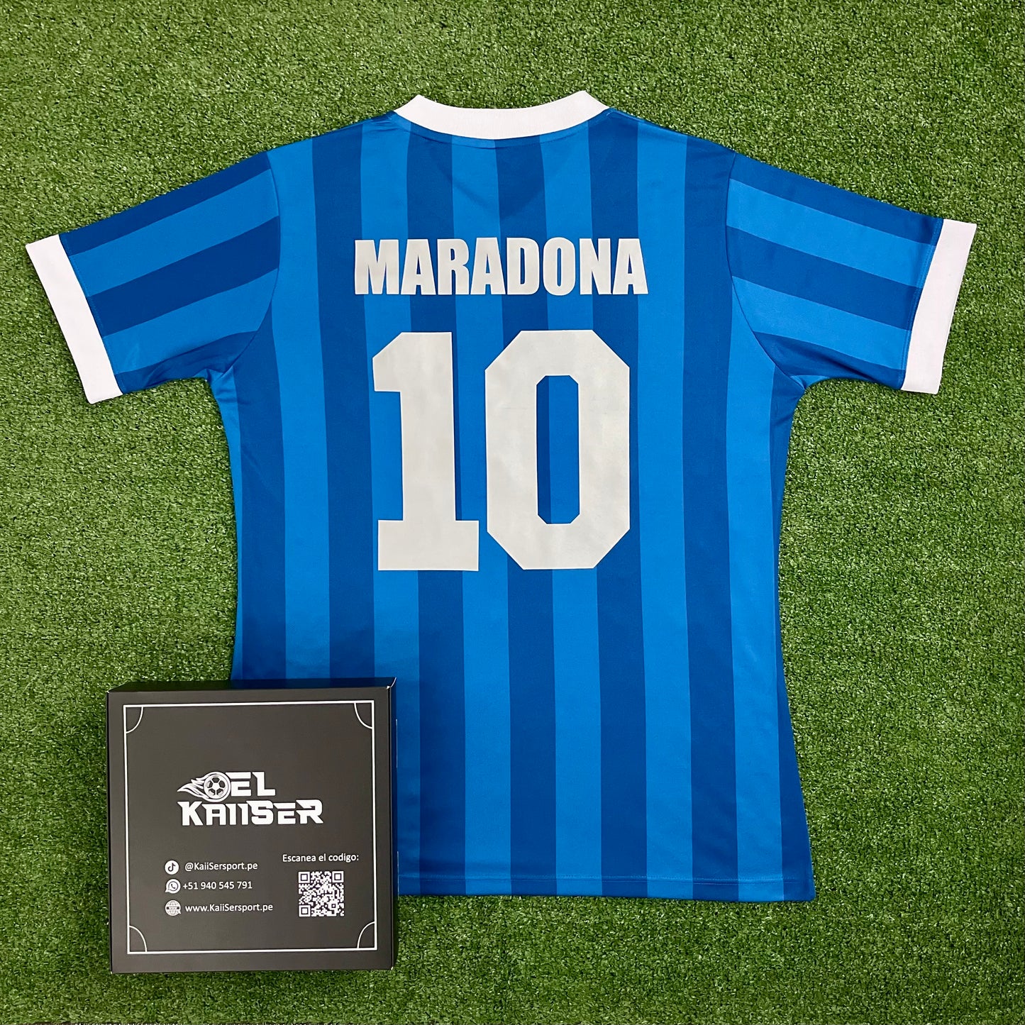 Camiseta Retro de la Selección Argentina 1986 - Alterna - Maradona - 10