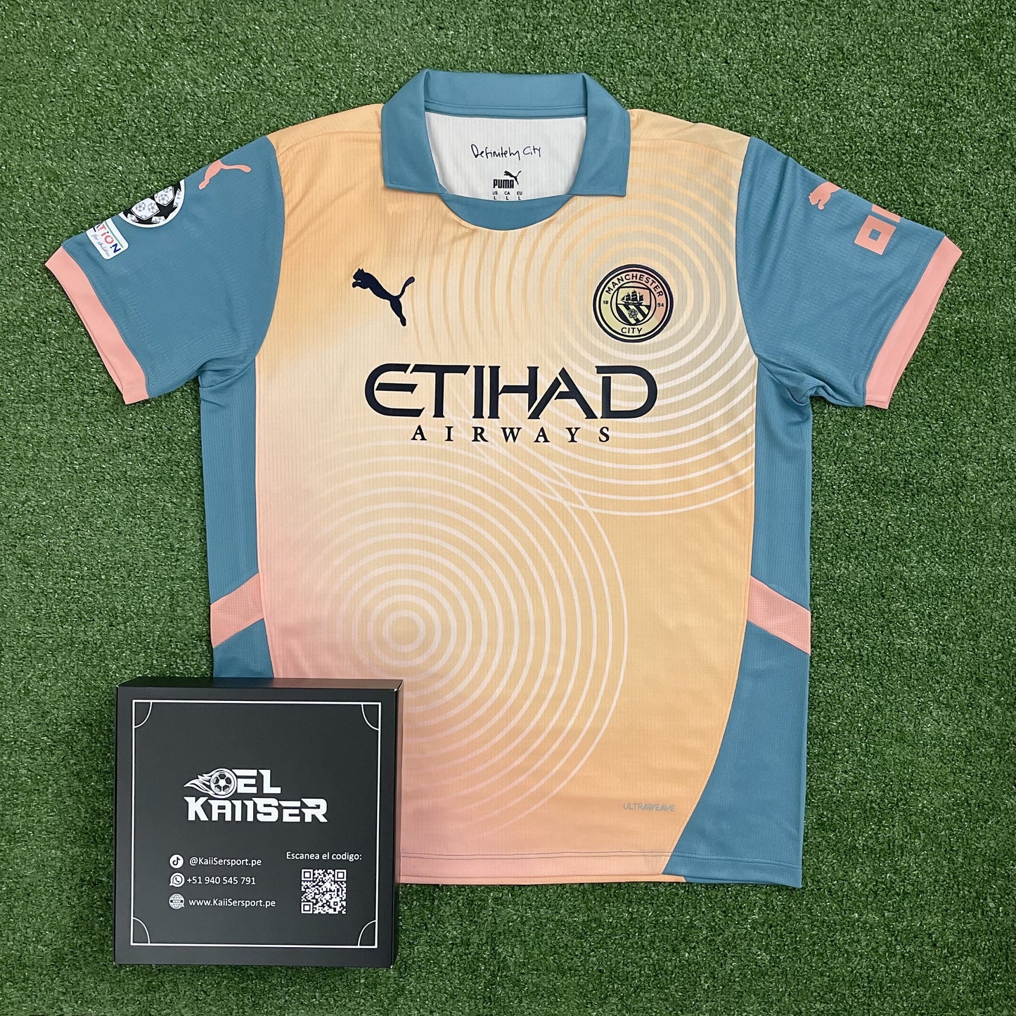 Camiseta del Manchester City 2024/25 (Ver. Nacional) - Hombre - Alterna