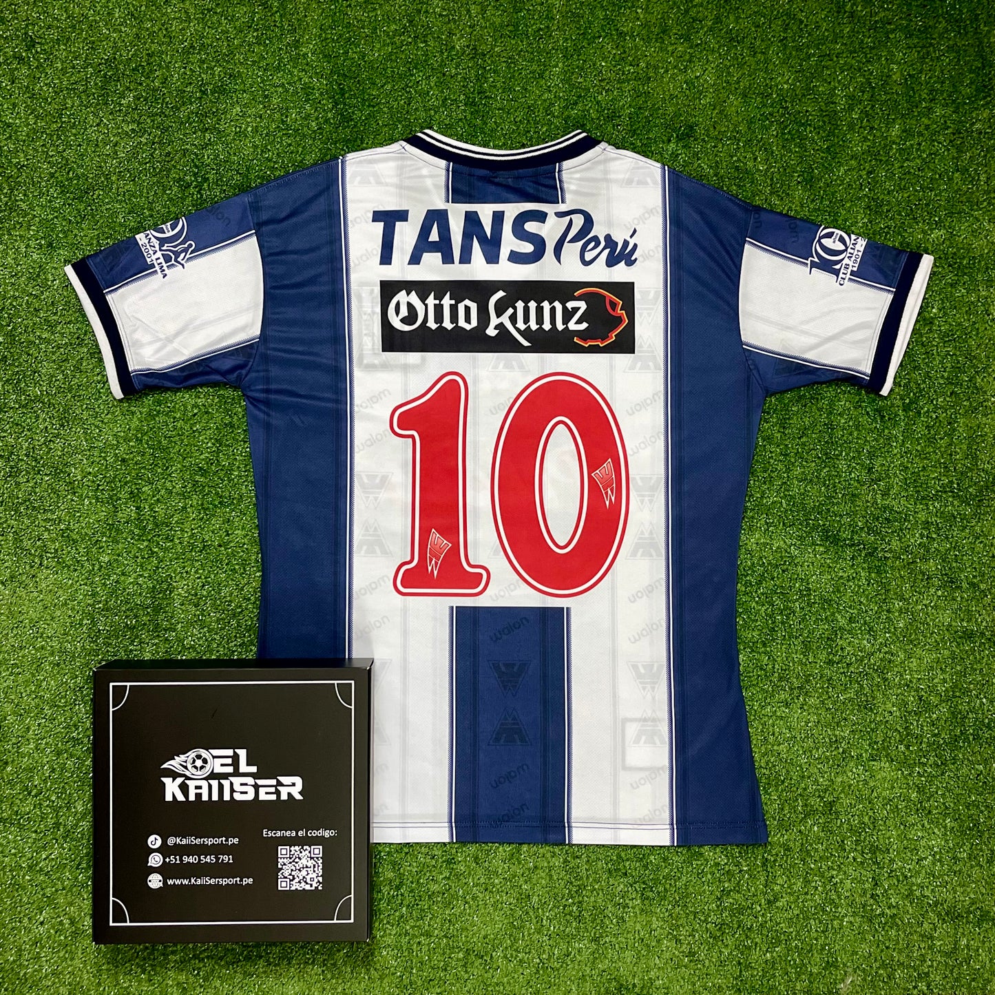 Camiseta Retro Alianza Lima 2001 - Oficial - 10