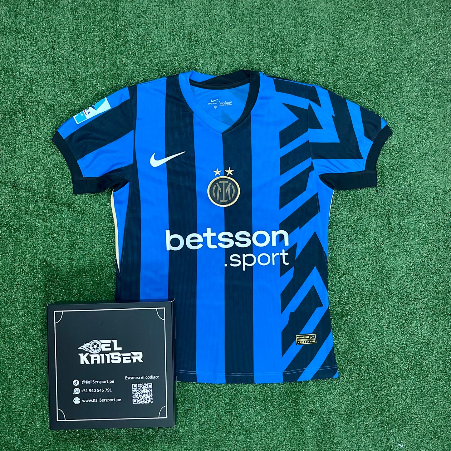 Camiseta Inter de Milán 2024/25 (Ver. Nacional) - Hombre - Oficial