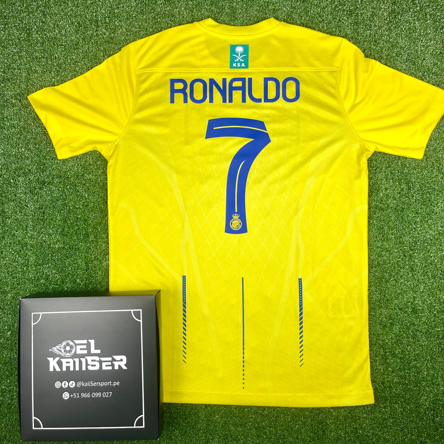Camiseta Importada del Al-Nassr 2023/24 - Hombre - Oficial