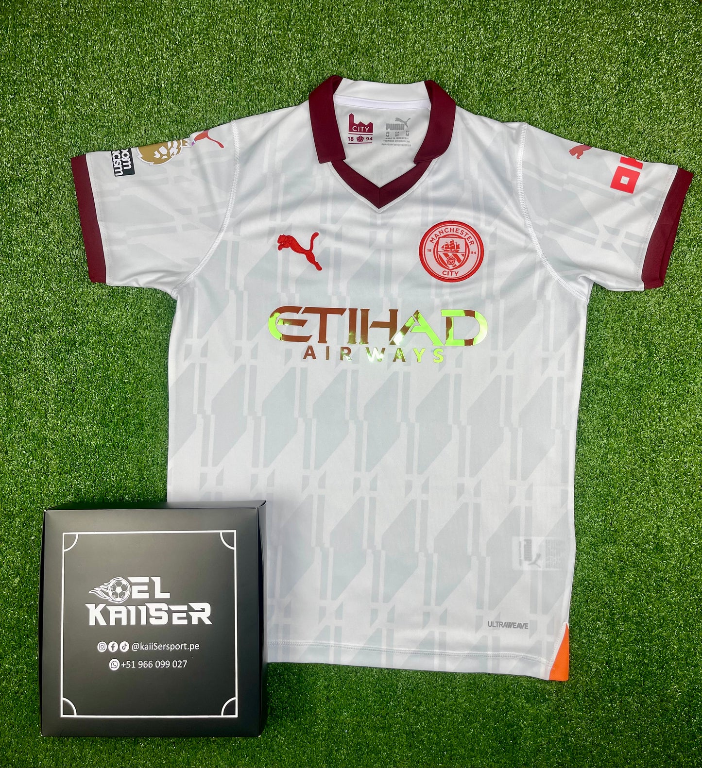 Camiseta del Manchester City 2023/24 (Ver. Nacional) - Hombre - Alterna