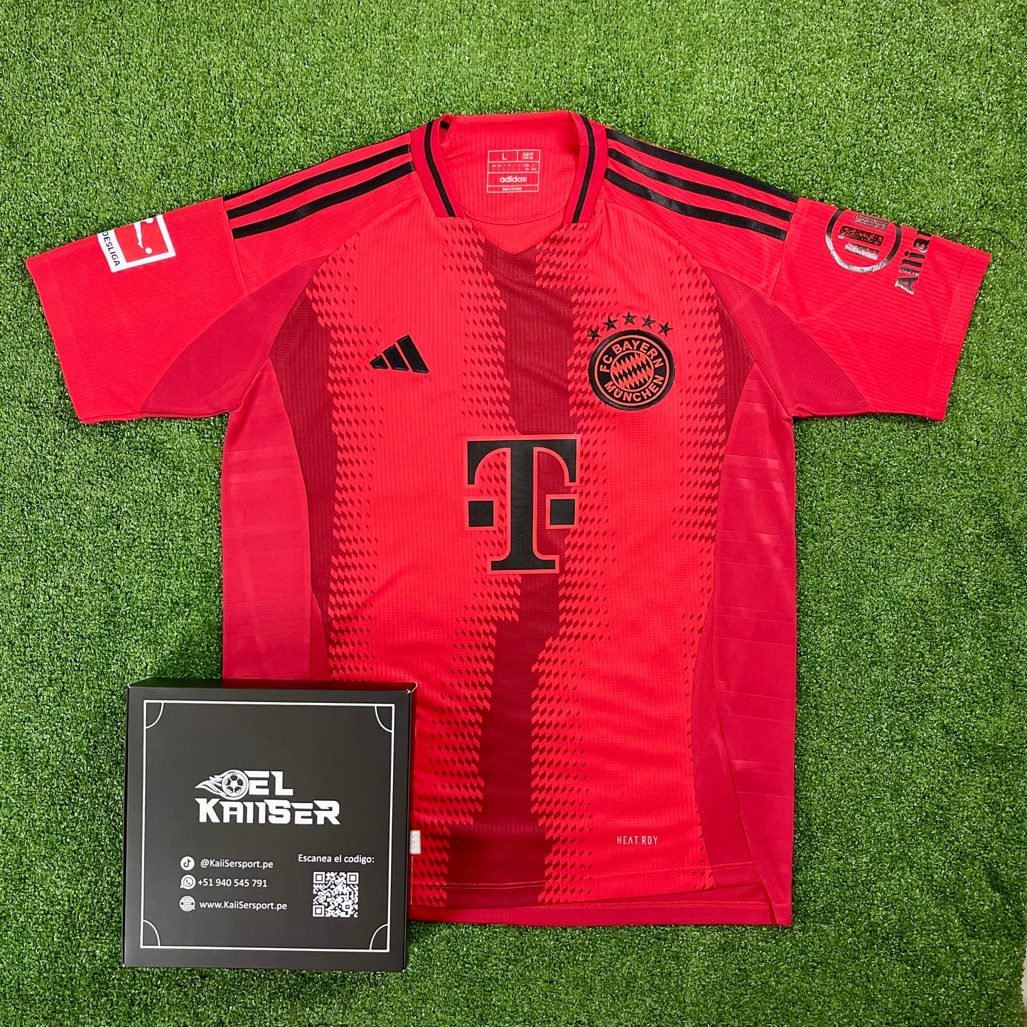 Camiseta del Bayern Munich 2024/25 (Ver. Nacional) - Hombre - Oficial