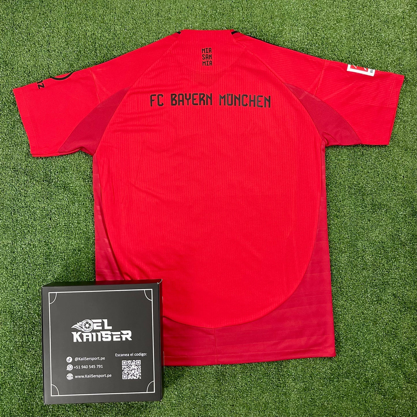 Camiseta del Bayern Munich 2024/25 (Ver. Nacional) - Hombre - Oficial