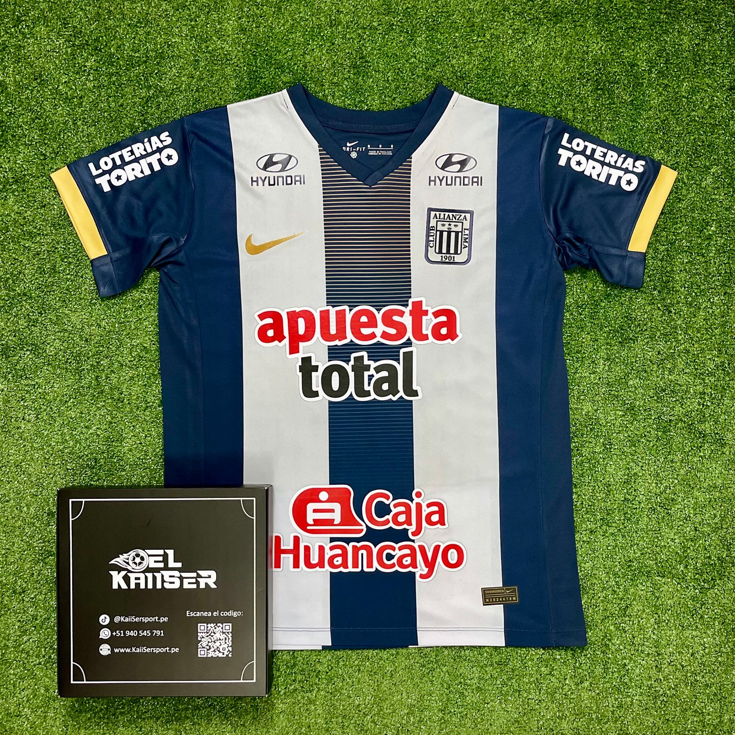 Camiseta de Alianza Lima 2025 (Ver. Nacional) - Hombre - Oficial