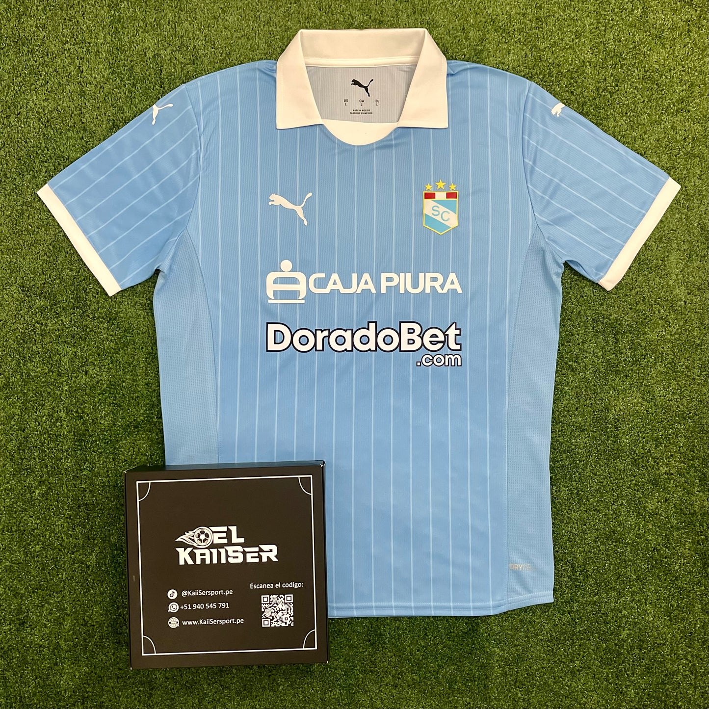 Camiseta de Sporting Cristal 2025 (Ver. Importada) - Hombre - Oficial