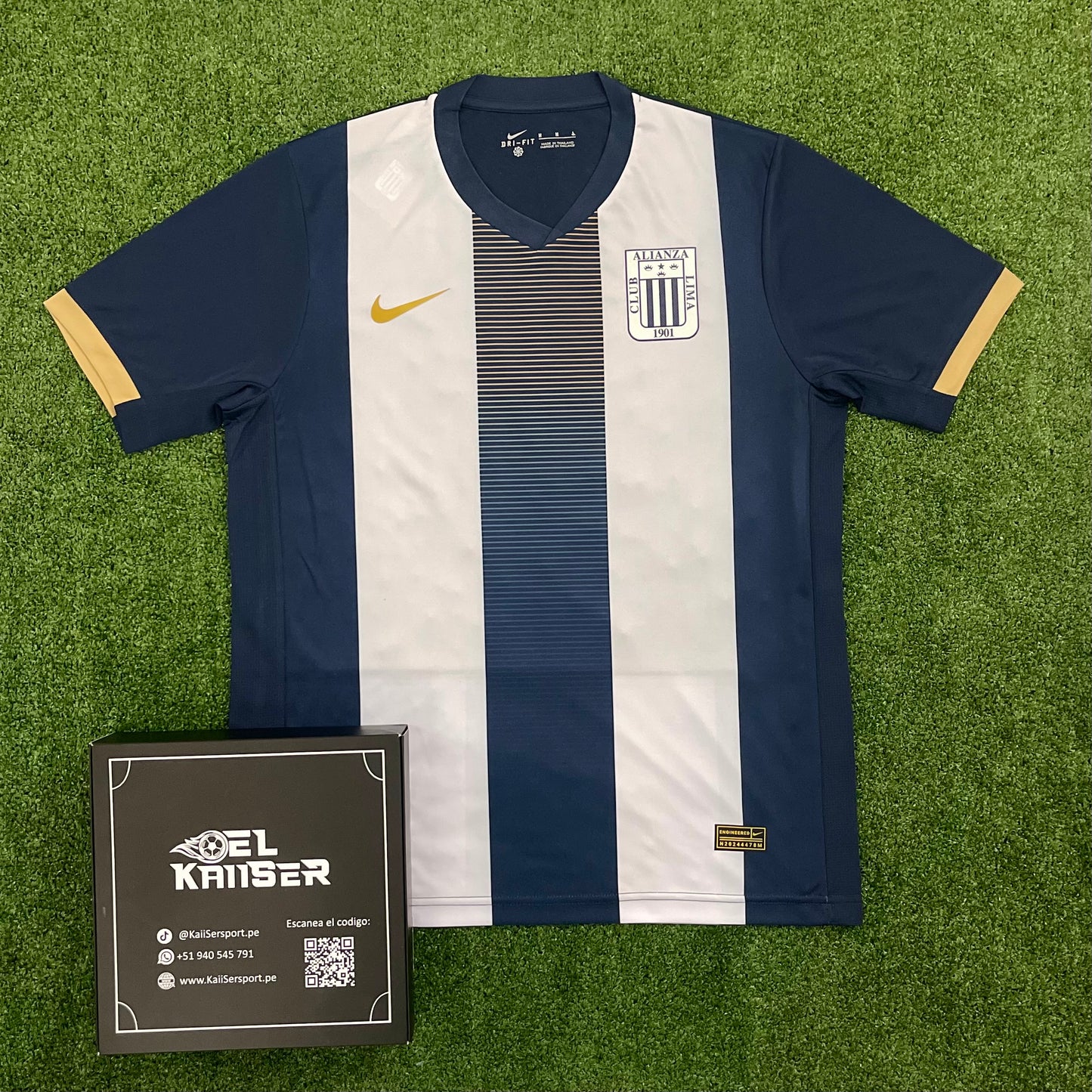 Camiseta de Alianza Lima 2025 (Ver. Importada) - Hombre - Oficial
