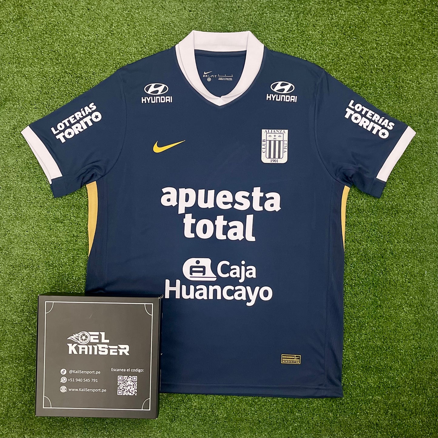 Camiseta de Alianza Lima 2025 (Ver. Importada) - Hombre - Alterna