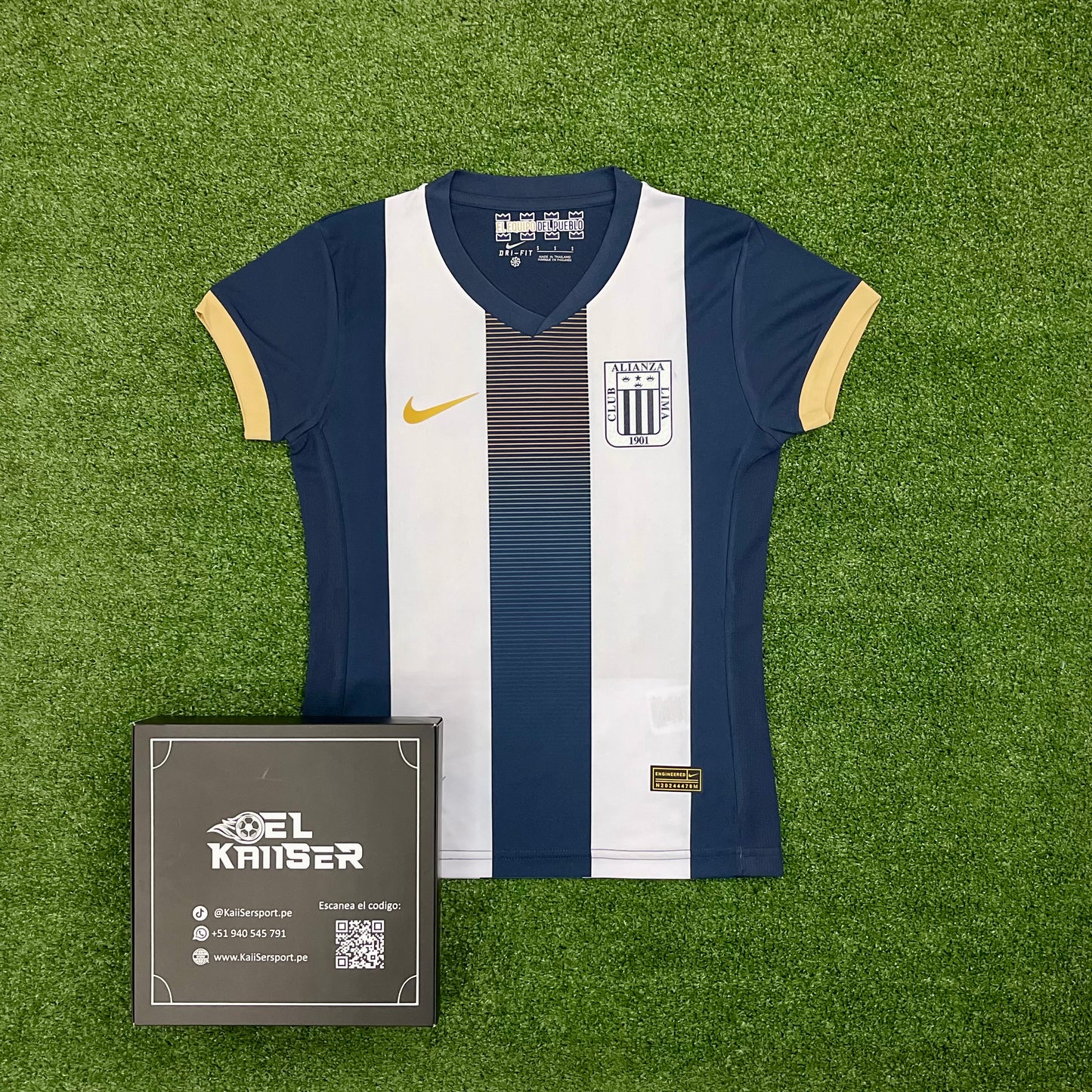 Camiseta de Alianza Lima (Ver. Importada) 2025 - Mujer - Oficial