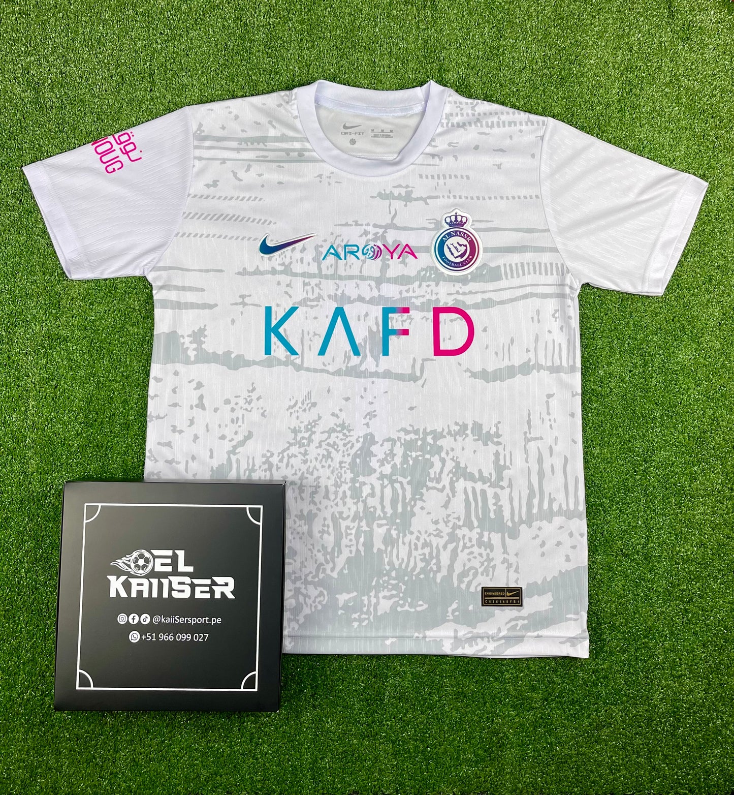 Camiseta del Al-Nassr 2023/24 (Ver. Nacional) - Hombre - Alterna - Blanca