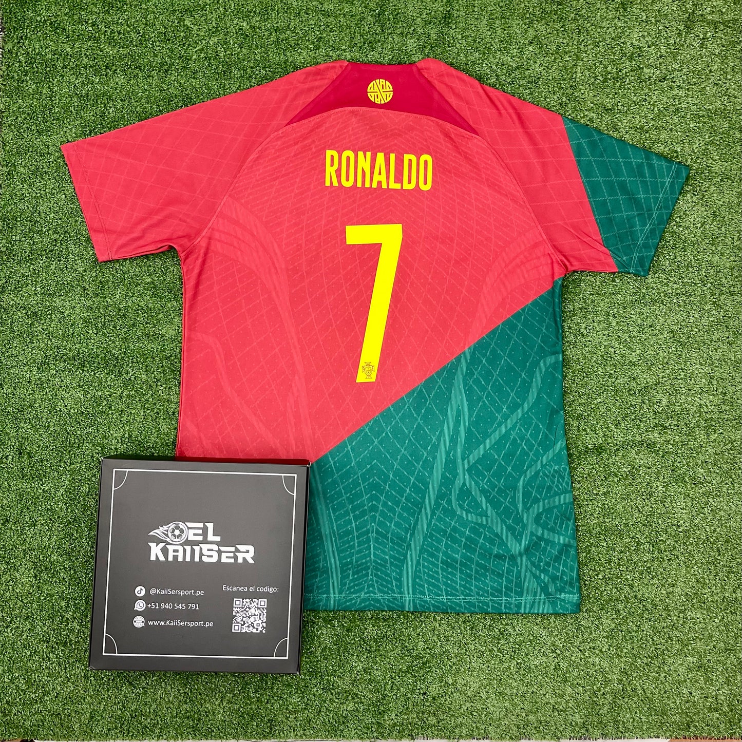 Camiseta de la Selección Portuguesa 2022/23 (Ver. Nacional) - Hombre - Oficial