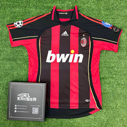 Camiseta Importada Retro del AC Milan 2006/07 - Maldini