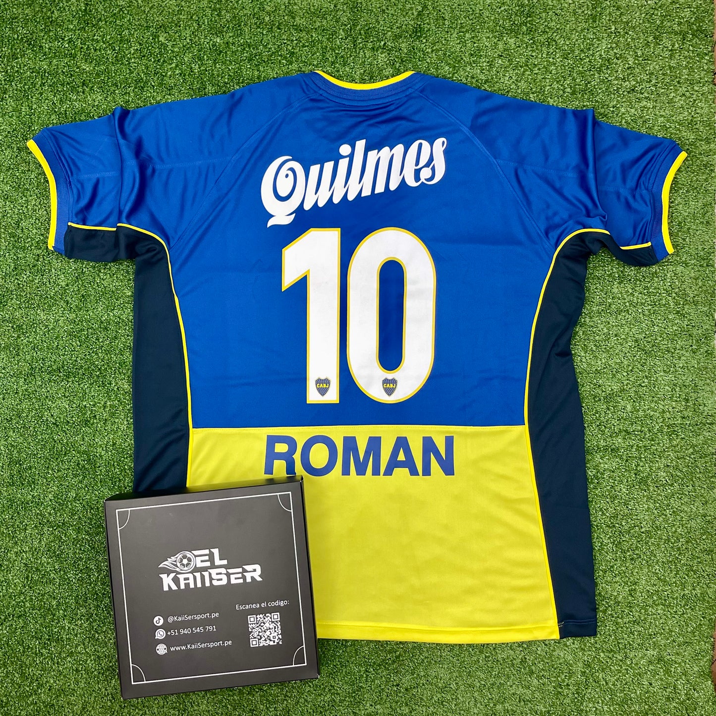 Camiseta Importada Retro del Boca Juniors 2001/02