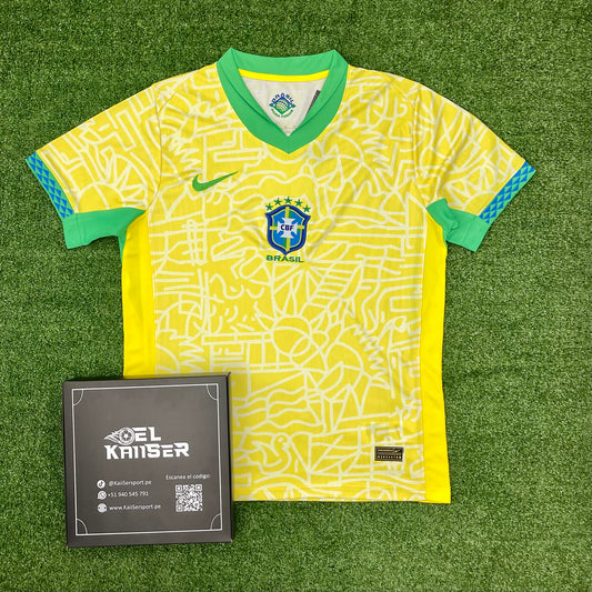 Camiseta de la Selección Brasilera Copa América 2024 (Ver. Nacional) - Hombre - Oficial