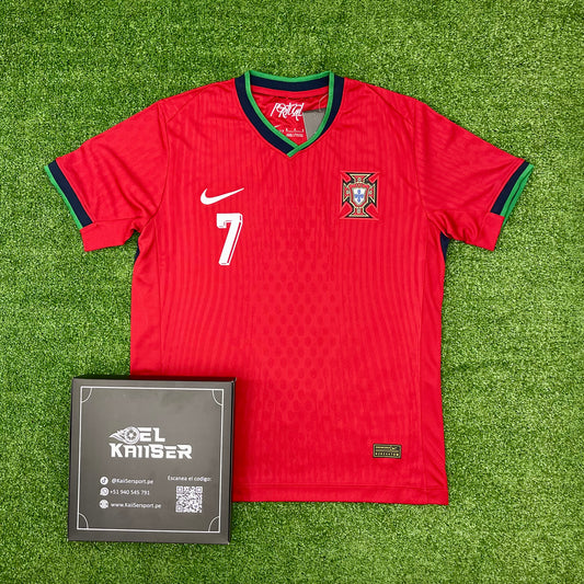 Camiseta de la Selección Portuguesa Eurocopa 2024 (Ver. Nacional) - Hombre - Oficial