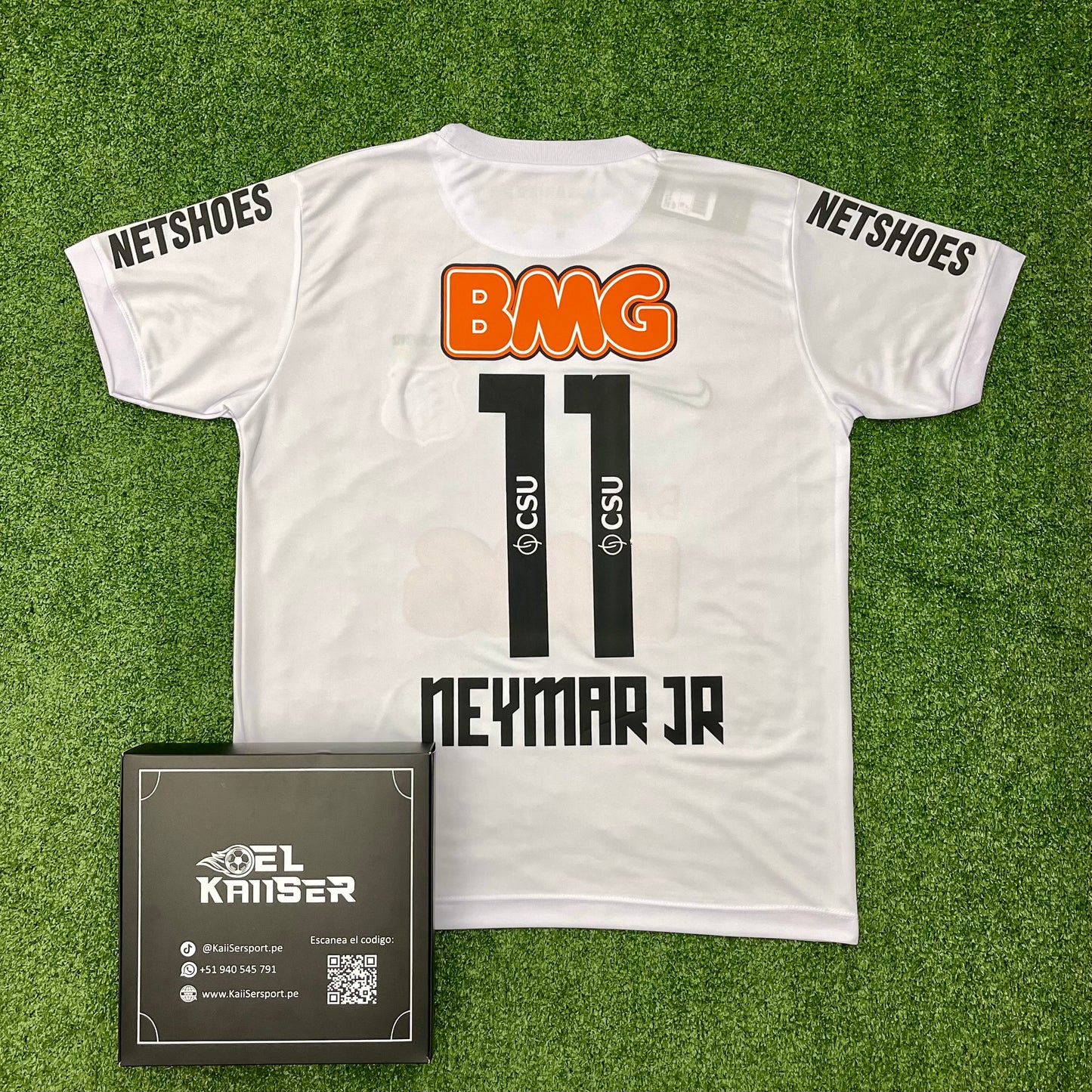 Camiseta Retro del Santos  2011/12 - Neymar JR