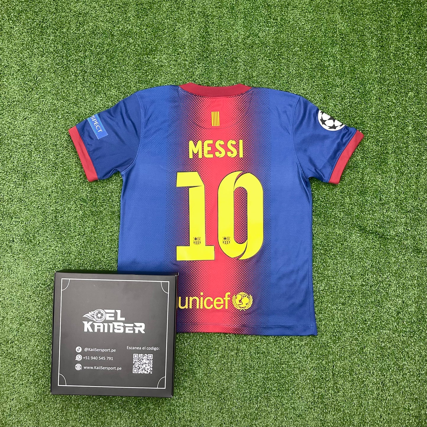 Camiseta Retro del Barcelona FC  2013/2014 - Messi