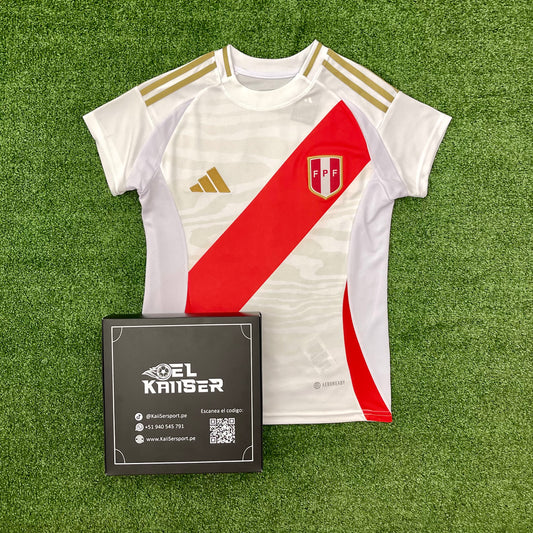 Camiseta de la Selección Peruana Copa América 2024 (Ver. Nacional) - Mujer - Oficial