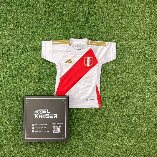 Camiseta de la Selección Peruana Copa América 2024 - Bebes - Oficial