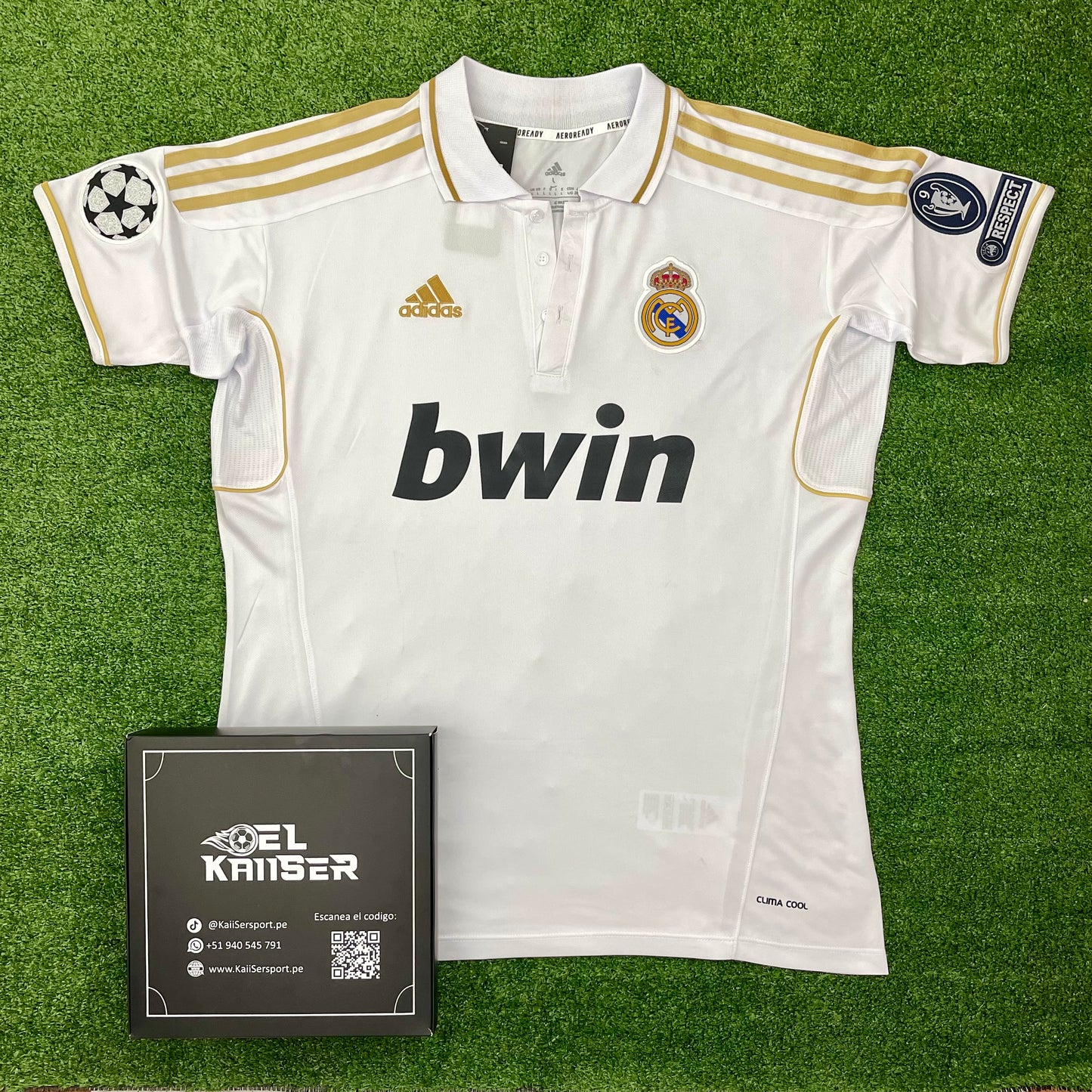 Camiseta Retro del Real Madrid  2011/12 - Ronaldo