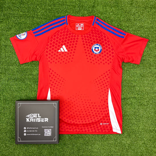 Camiseta de la Selección Chilena Copa América 2024 (Ver. Nacional) - Hombre - Oficial