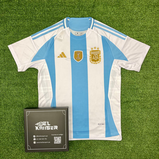 Camiseta de la Selección Argentina Copa América 2024 (Ver. Nacional) - Hombre - Oficial