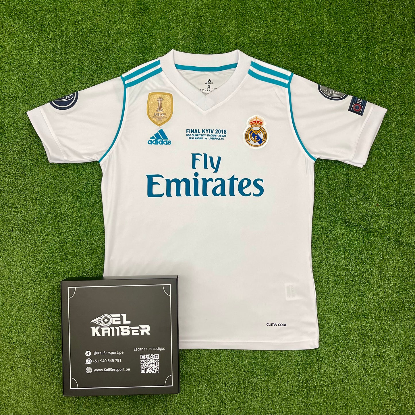 Camiseta Retro del Real Madrid  2017/18 - Ronaldo