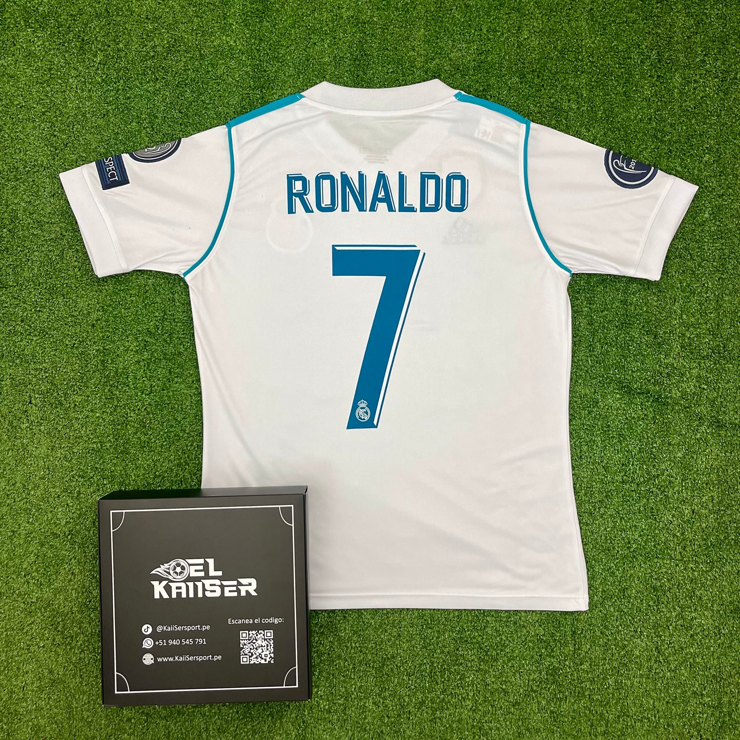 Camiseta Retro del Real Madrid  2017/18 - Ronaldo