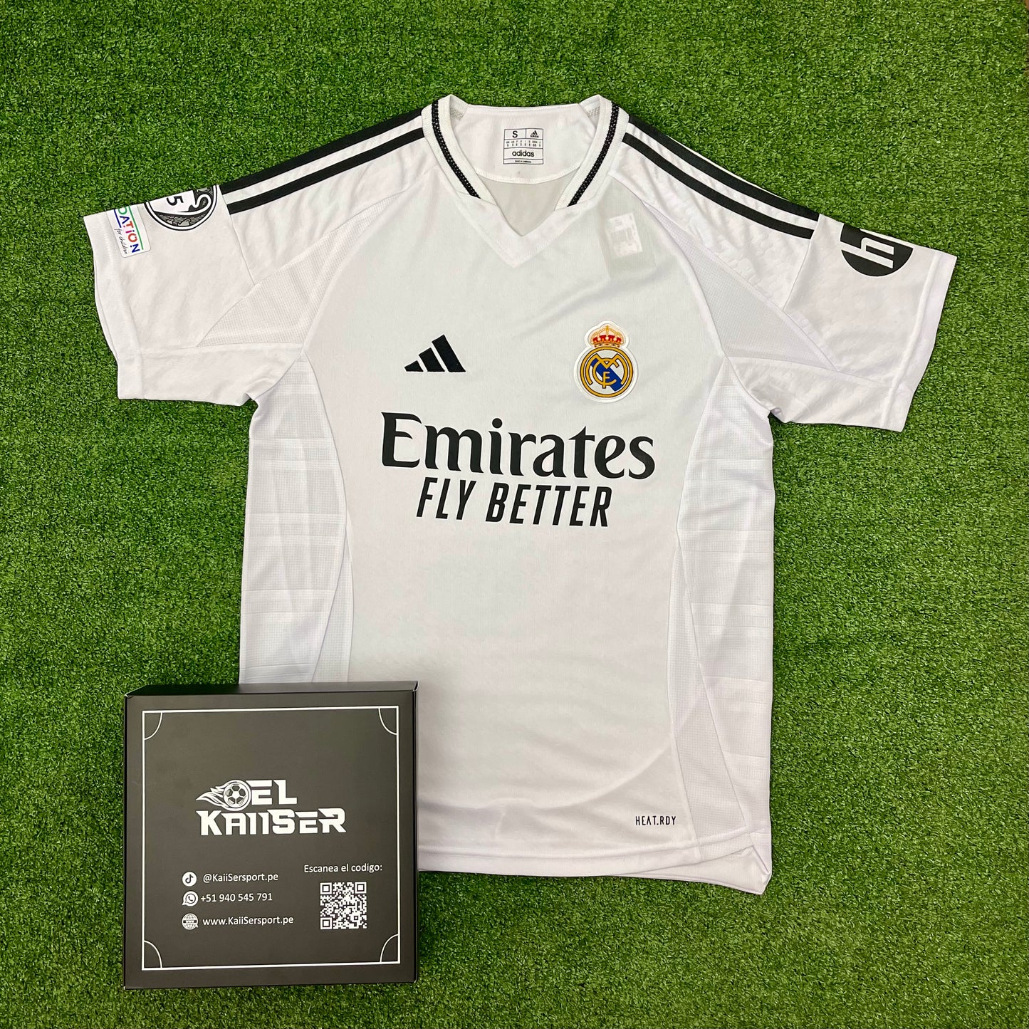 Camiseta del Real Madrid 2024/25 (Ver. Nacional) - Hombre - Oficial