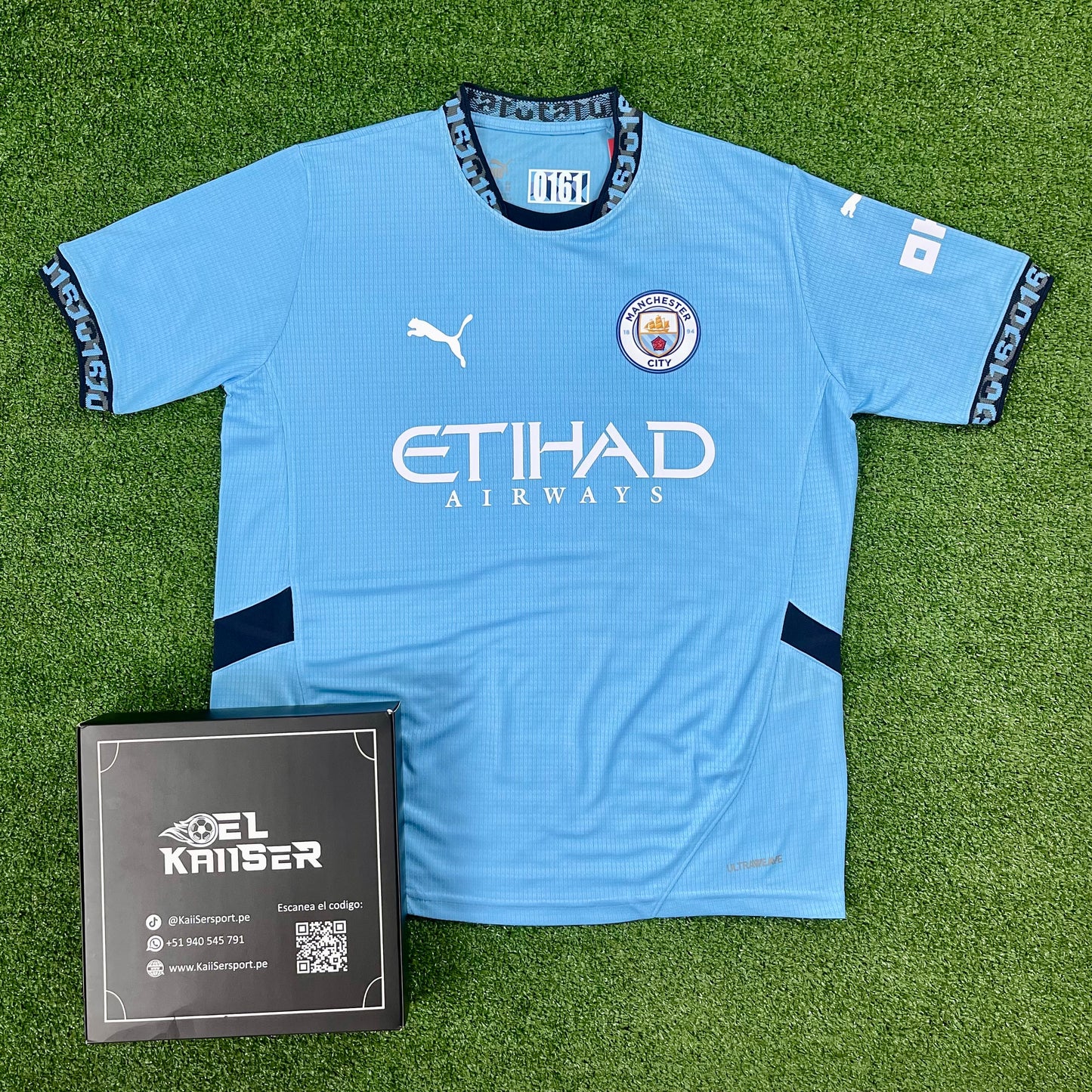 Camiseta Importada del Manchester City 2024/25 - Hombre - Oficial