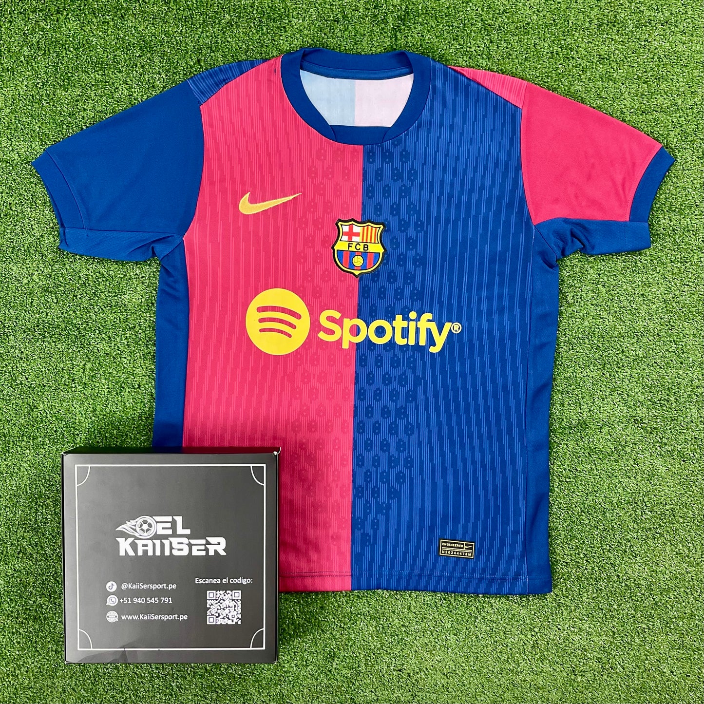 Camiseta del Barcelona FC 2024/25 (Ver. Nacional) - Hombre - Oficial