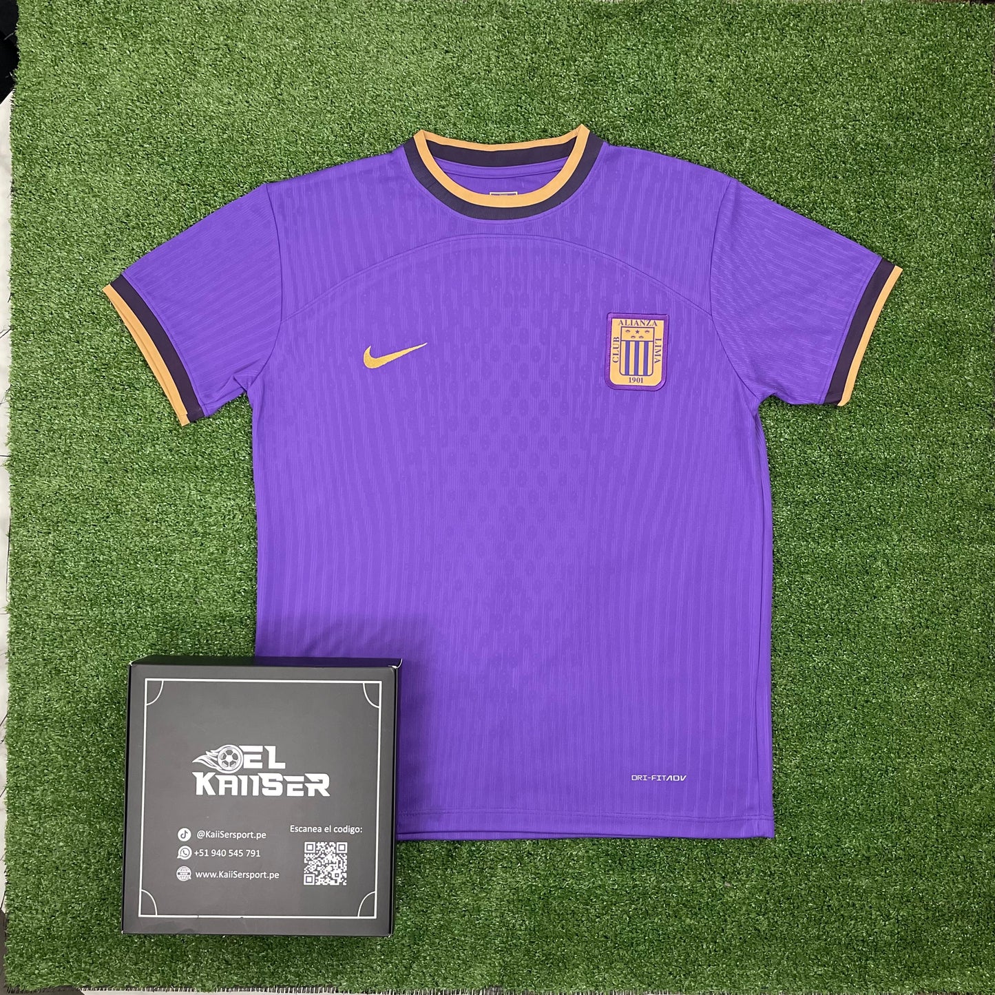 Camiseta de Alianza Lima 2024 Morada (Ver. Nacional) - Hombre - Alterna