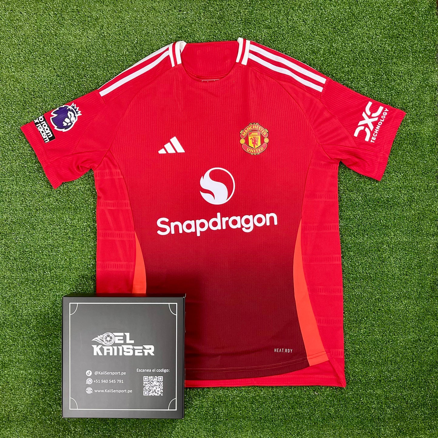 Camiseta Importada del Manchester United 2024/25 - Hombre - Oficial