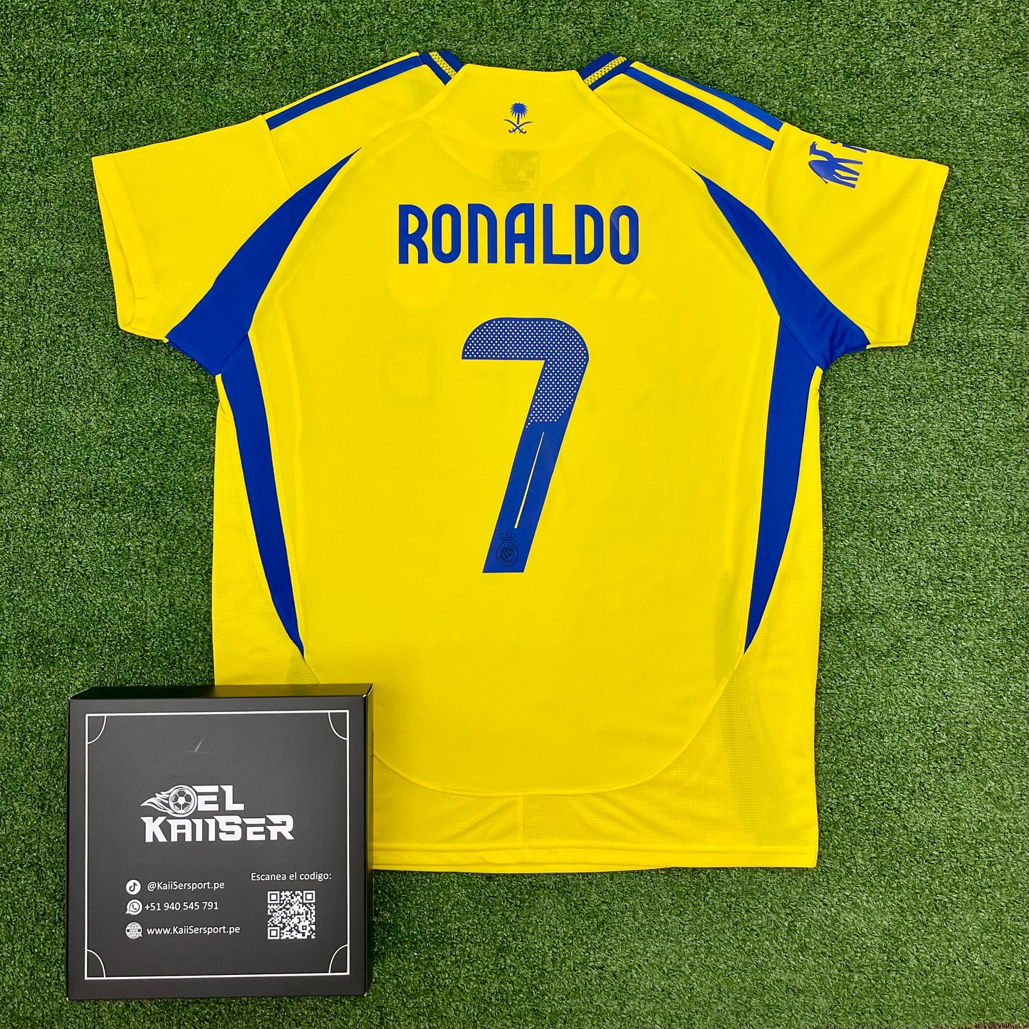 Camiseta Importada del Al-Nassr 2024/25 - Hombre - Oficial