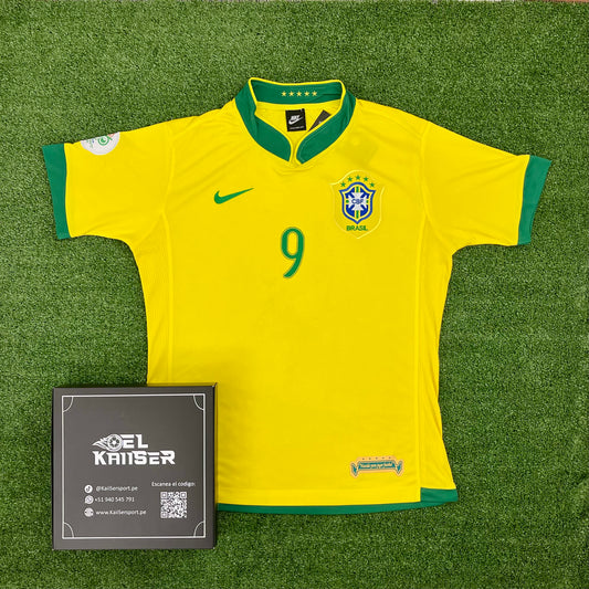 Camiseta Retro de Brasil  2006 - Oficial - Ronaldo - 9