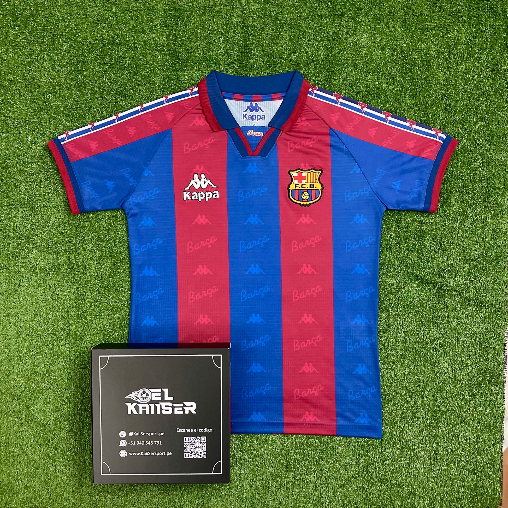 Camiseta Retro del Barcelona FC 1996/97 Oficial Ronaldo S