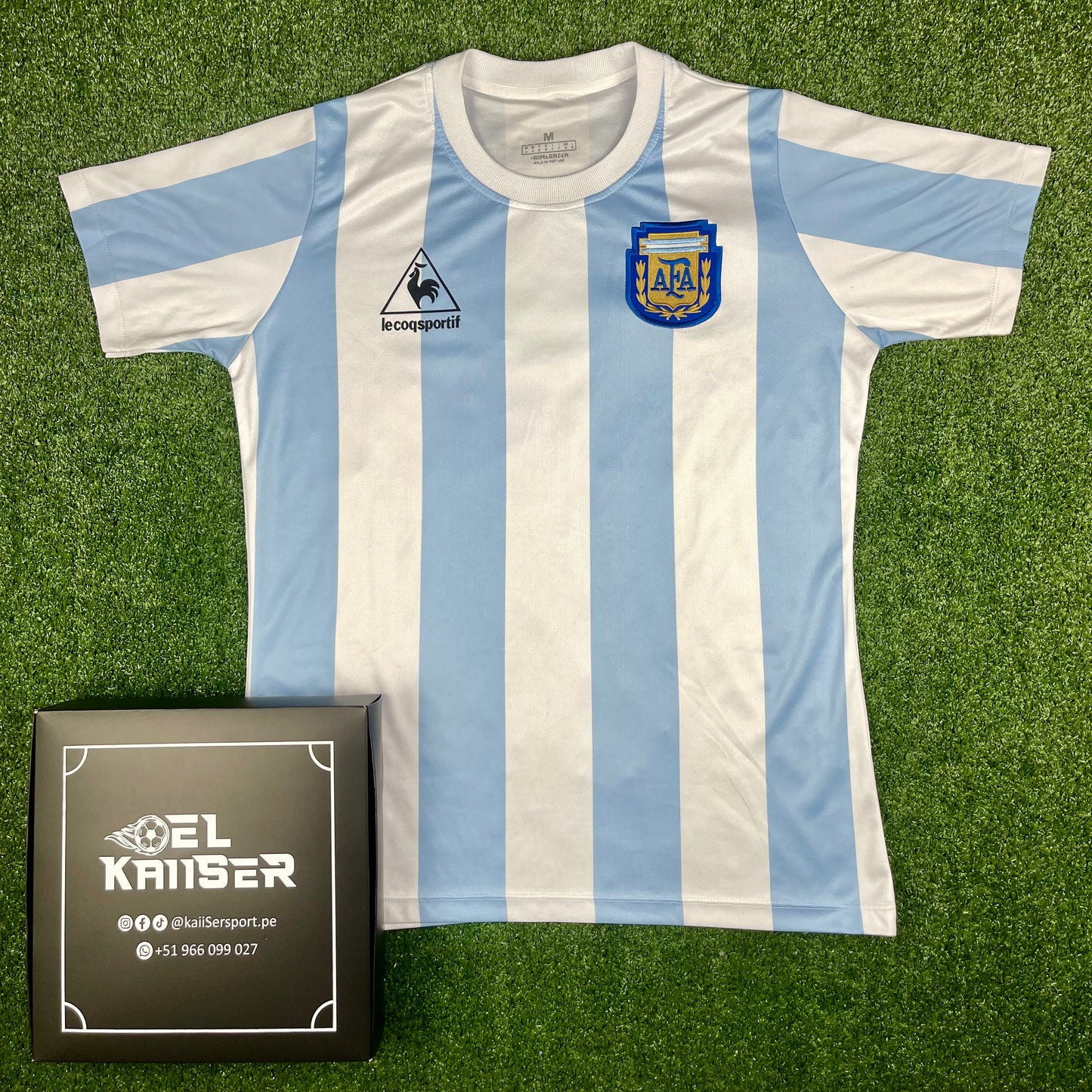 Camiseta Retro de Selección Argentina 1986 - Maradona