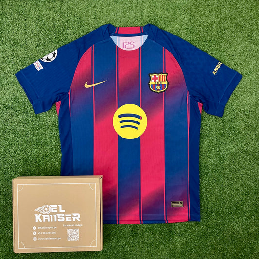 Camiseta del Barcelona FC 2025/26 (Ver. Nacional) - Hombre - Oficial