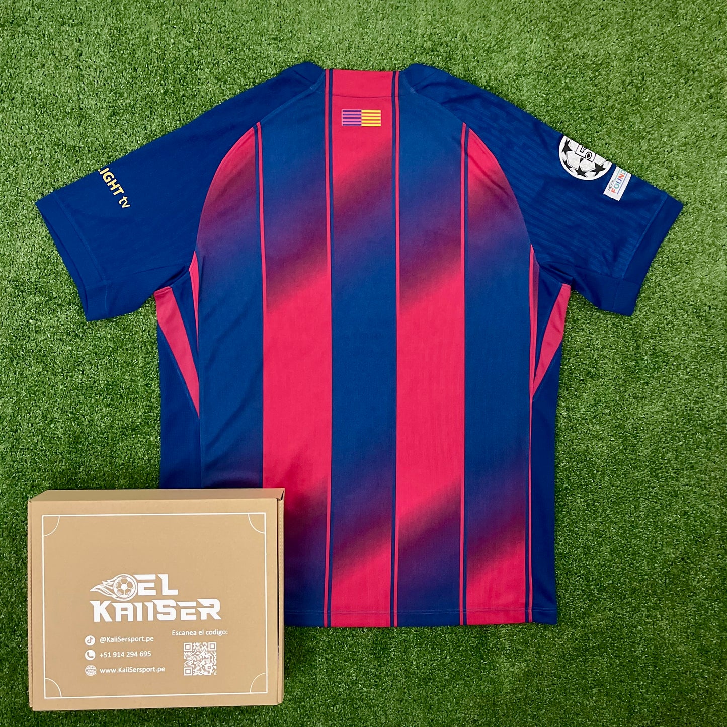 Camiseta del Barcelona FC 2025/26 (Ver. Nacional) - Hombre - Oficial