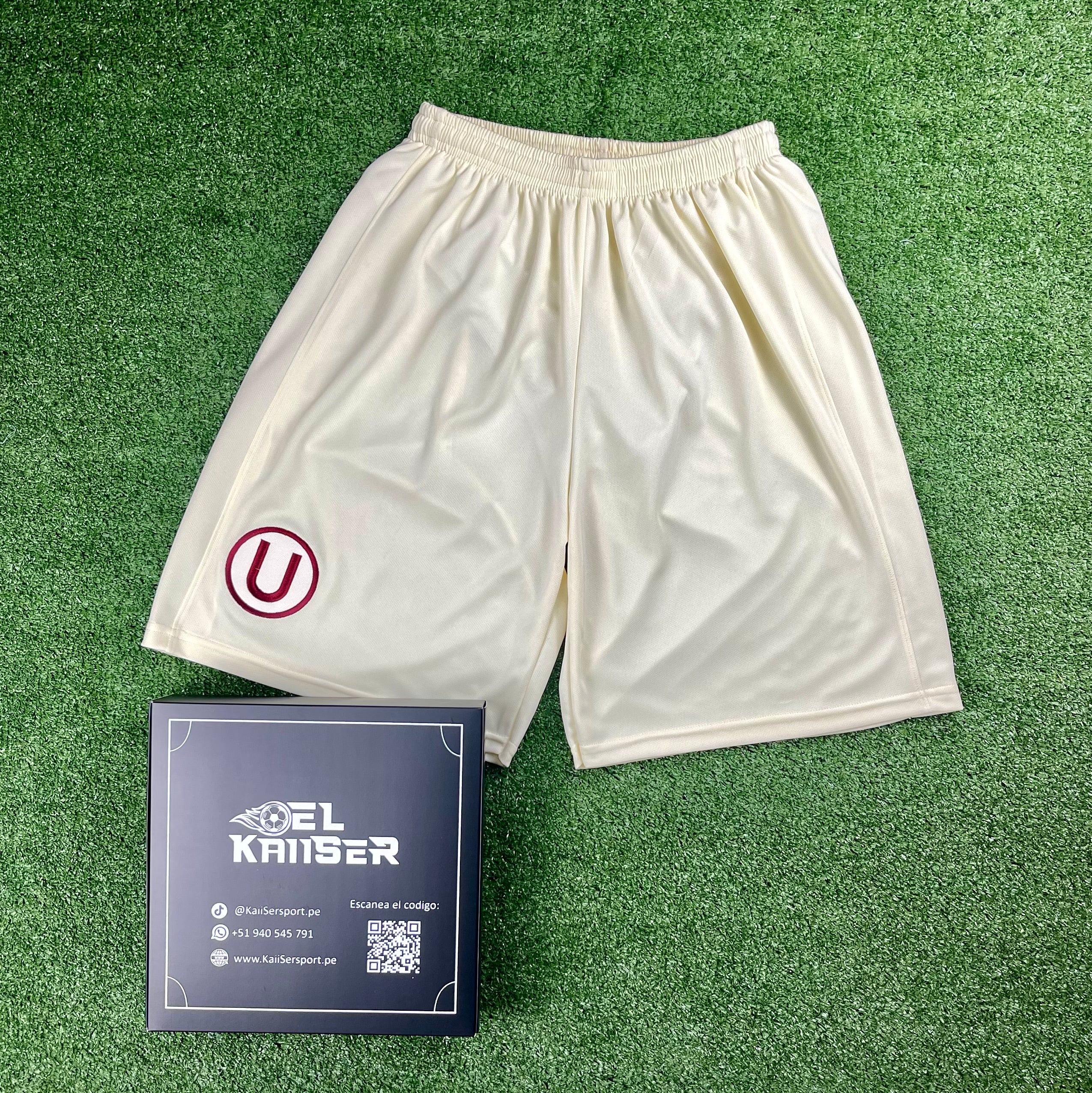 Short de Universitario Hombre 2024 Ver. Nacional Oficial KaiiSer Sport