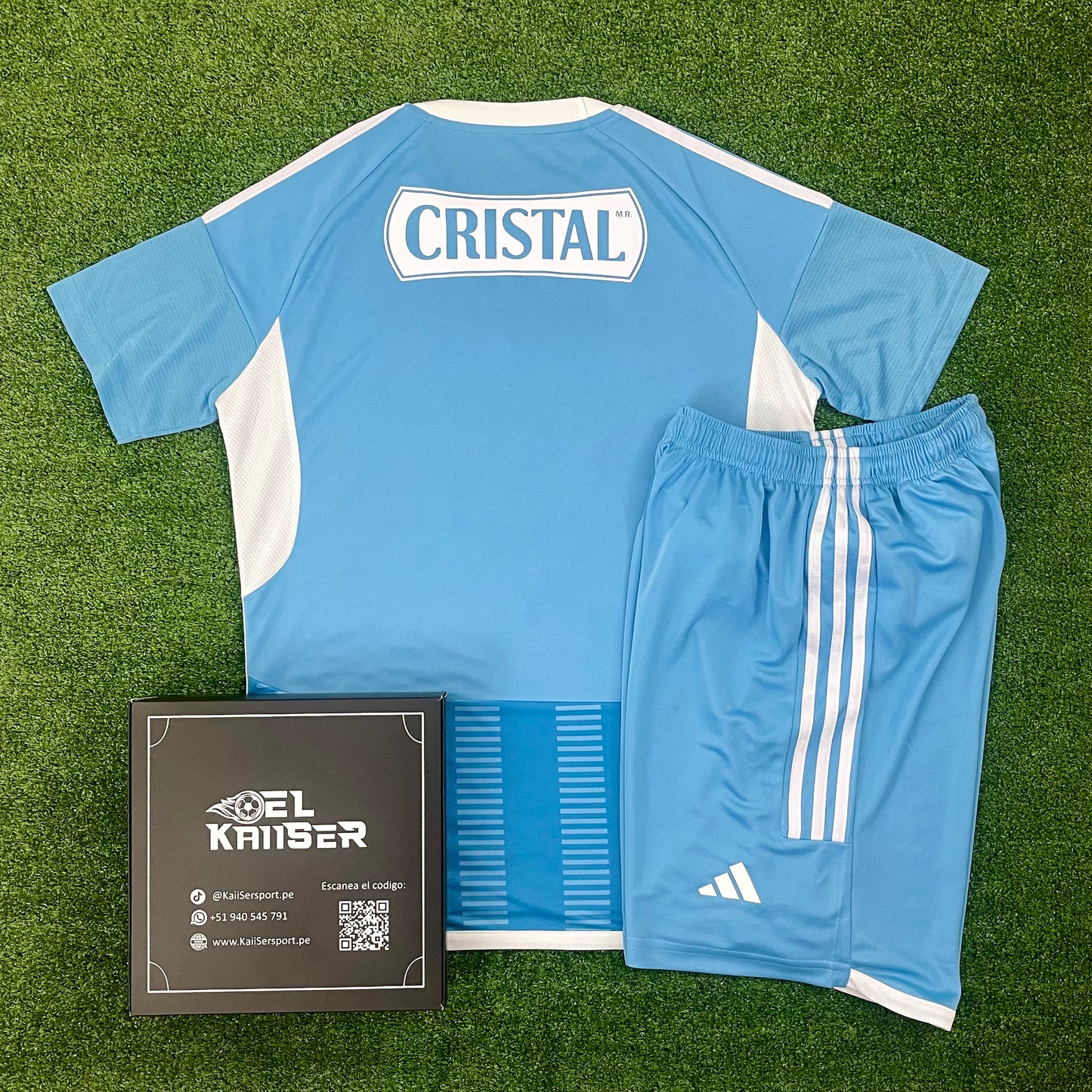 Conjunto Importado de Sporting Cristal 2024 - Oficial (Camiseta + Short)